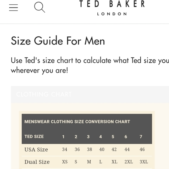 Ted Baker Printed Button Up - Picture 5 of 5